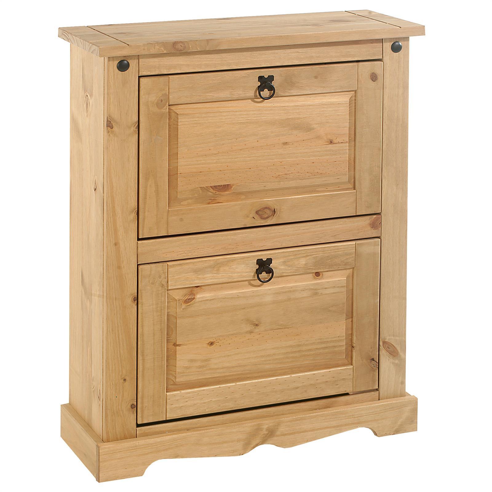 SCHUHKIPPER TEQUILA braun - Braun, Holz (73/95/26cm) - IDIMEX