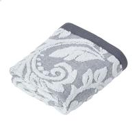 GÄSTEHANDTUCH Damast grau 40/60 cm - Grau, Textil (40/60cm) - Homescapes