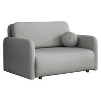 SCHLAFSOFA Viva Sun II - Hellgrau/Schwarz, Holz/Textil (130/85/103cm) - MIRJAN24