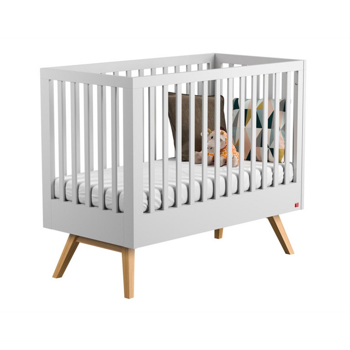 BABYZIMMER 2-teilig weiß - Weiß, Holzwerkstoff (124.4/98.6/64.8cm) - Petits-meubles