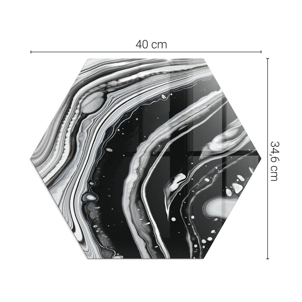 GLASPLATTE für Kamin h40 cm - Multicolor, Glas (40/40/0.4cm) - TULUP