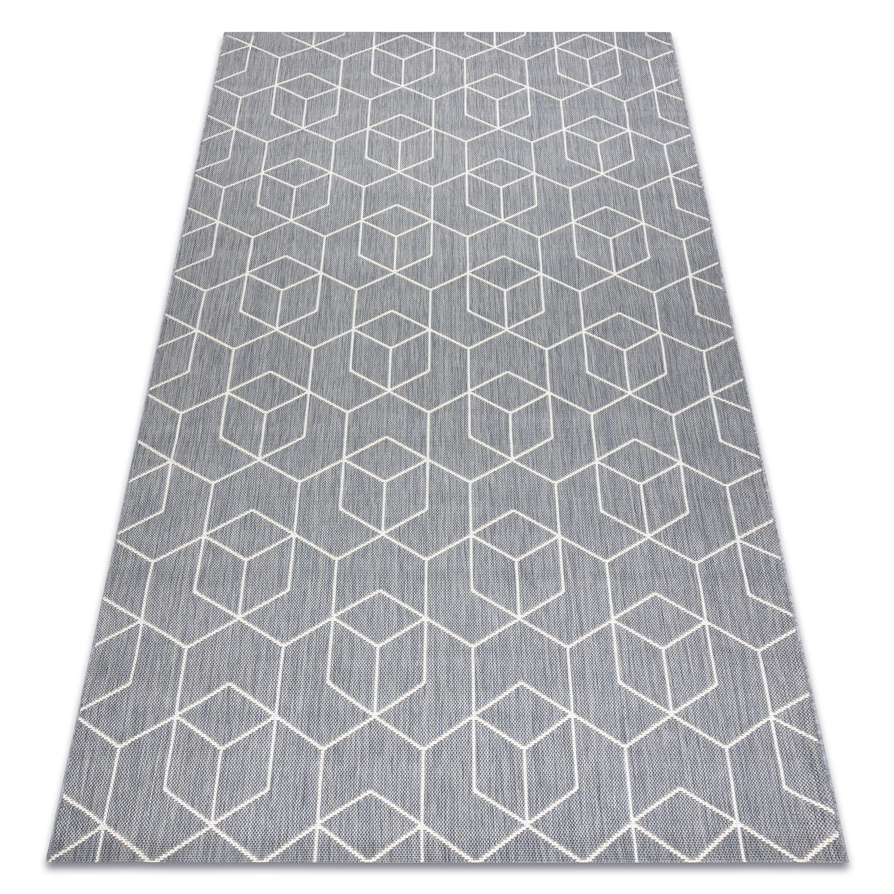 TEPPICH Flat 160/230 cm - Grau, Textil (160/230cm) - rugsX