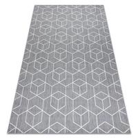 TEPPICH Flat 160/230 cm - Grau, Textil (160/230cm) - rugsX