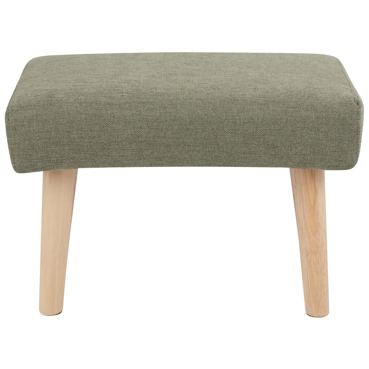 HOCKER Stoff GrünTakoma II - Grün, Textil (50/34/30cm) - Beliani