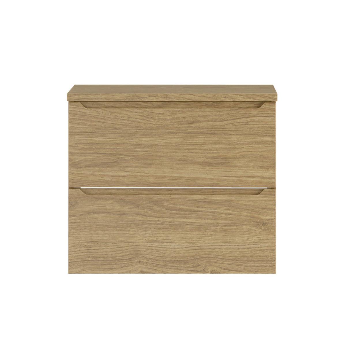 WASCHTISCHUNTERSCHRANK 60.6cm Viggo Holz - Braun, Holzwerkstoff (60.6/52.2/46.5cm) - Petits-meubles