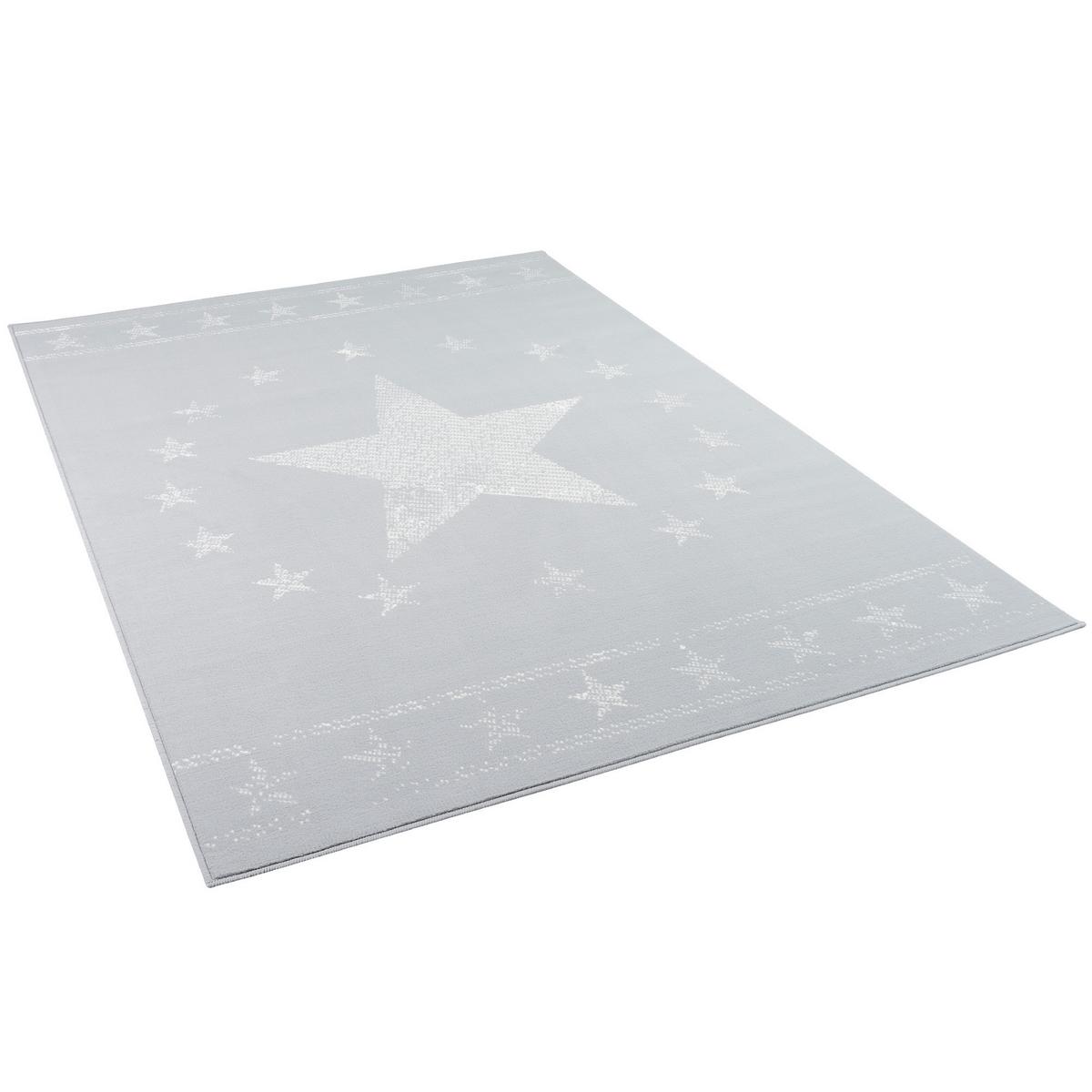 KINDER UND JUGEND TEPPICH TRENDLINE MODERN STARS - Grau, Textil (140/200cm) - Pergamon