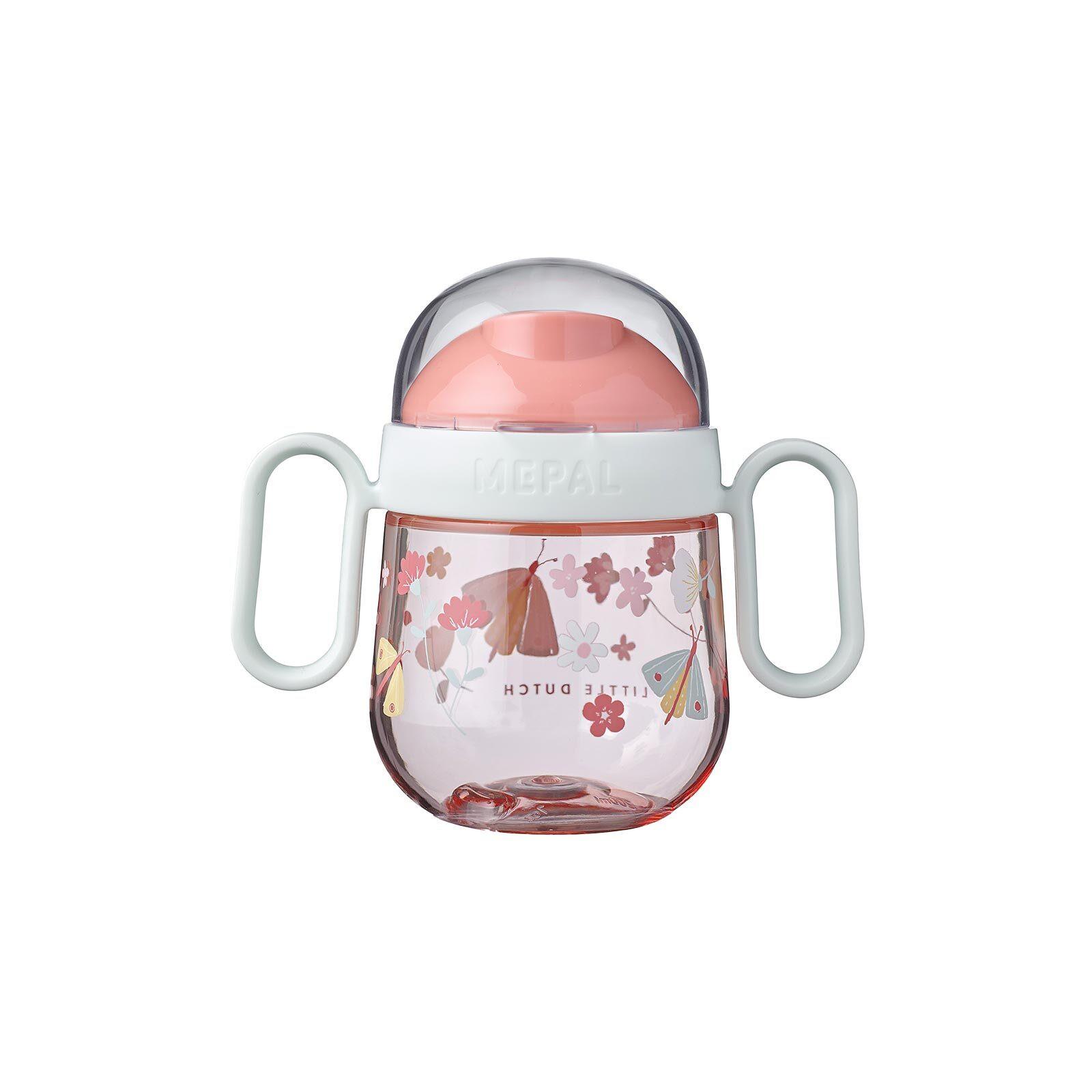 ANTITROPF-TRINKLERNBECHER 2.0 Mio Flowers & Butterflies 200 ml - Rosa, Kunststoff (0.2L) - Mepal
