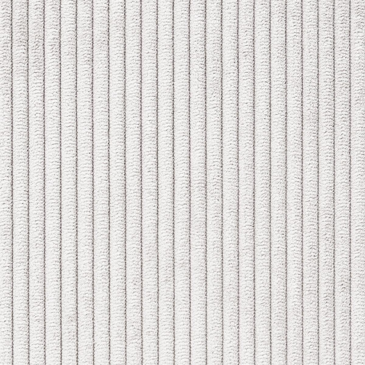 ECKMODUL Cord Cremeweiß linksseitig Ardal - Creme, Textil (120/68/120cm) - Beliani