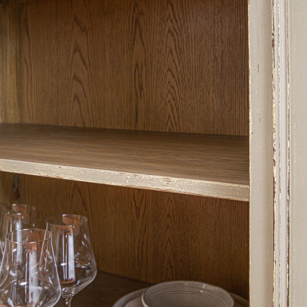 SIDEBOARD aus patiniertem Massivkiefernholz L195 cm - JOSEPHINE - Eschefarben, Holz (55/85/60cm) - Signature