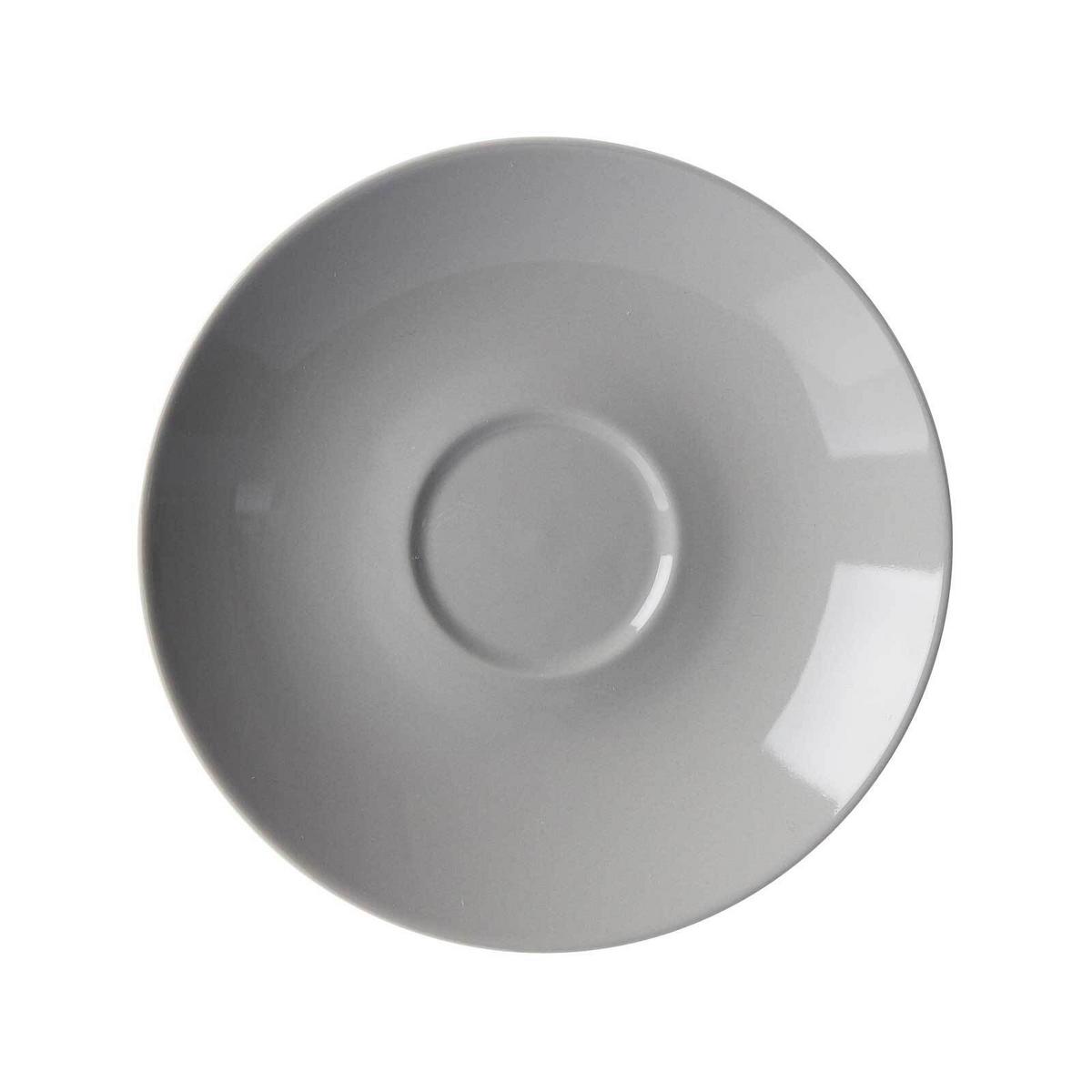 ESPRESSOTASSEN UND -UNTERTASSEN Doppio Grau 80 ml 6er Set - Grau, Keramik (12/7/12cm) - Ritzenhoff Breker