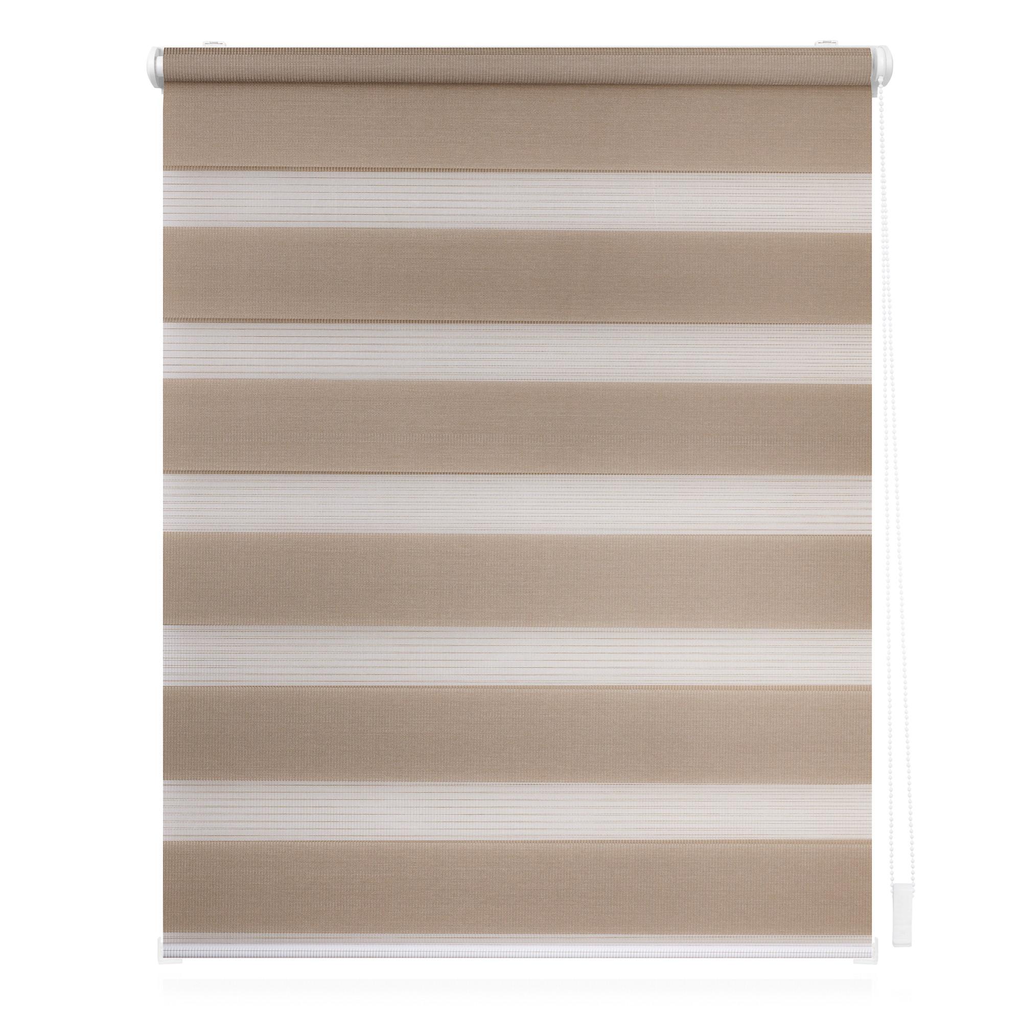 DUO ROLLO KLEMMFIX, OHNE BOHREN - Taupe, Kunststoff (80/150cm) - Lichtblick Original