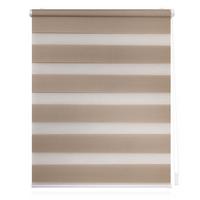 DUO ROLLO KLEMMFIX, OHNE BOHREN - Taupe, Kunststoff (75/150cm) - Lichtblick Original