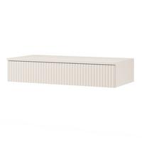 KONSOLENTISCH Soft mit 1 Schublade und geriffelten Fronten, Kaschmir - Kaschmir, Holzwerkstoff (38/83/17cm) - Beautysofa
