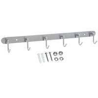 GARDEROBENLEISTE 46.1/5.5/5.5 cm - Silberfarben, Metall (5.5/5.5/46cm) - Intirilife