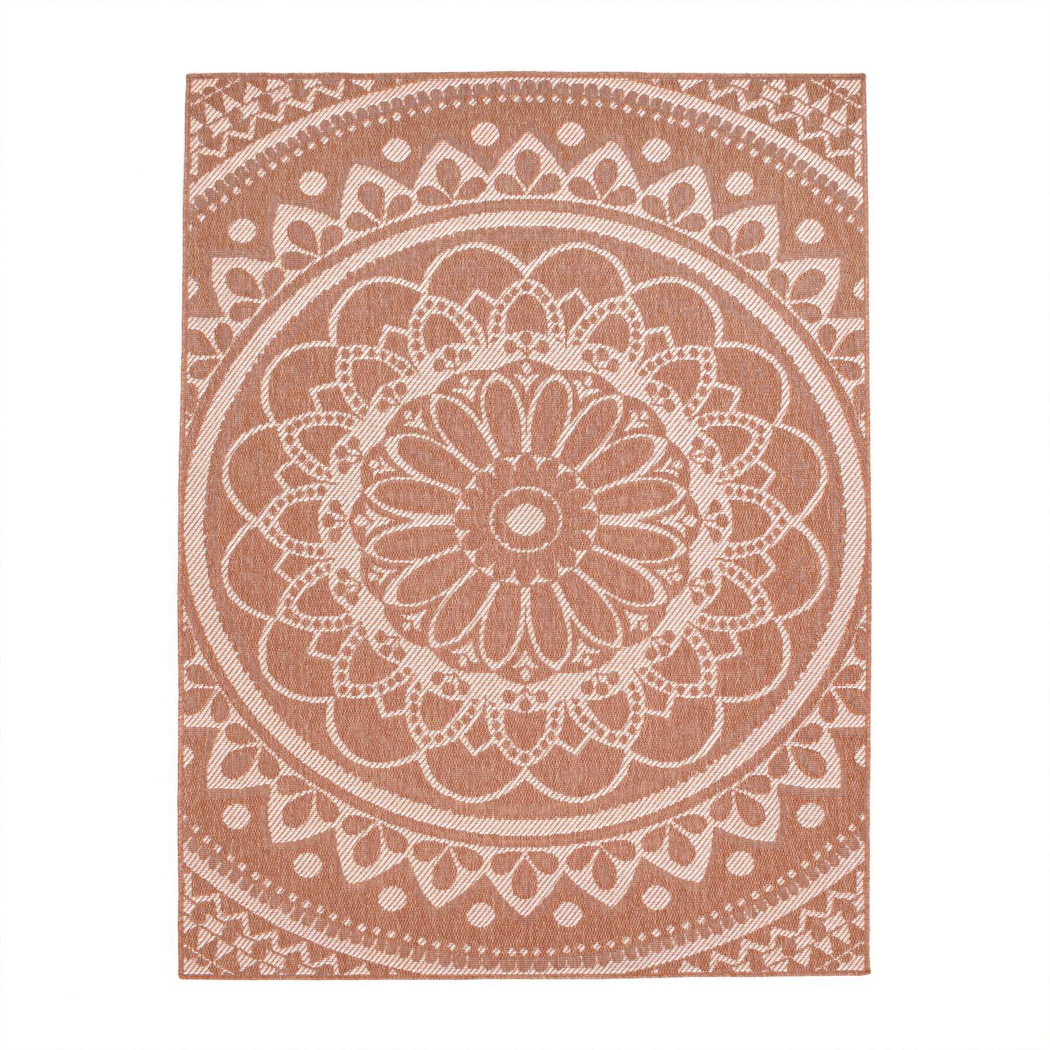 OUTDOORTEPPICH Marokkanisch Apricot 80 x 250 cm - Hellrosa, Kunststoff (80/250cm) - TT Home