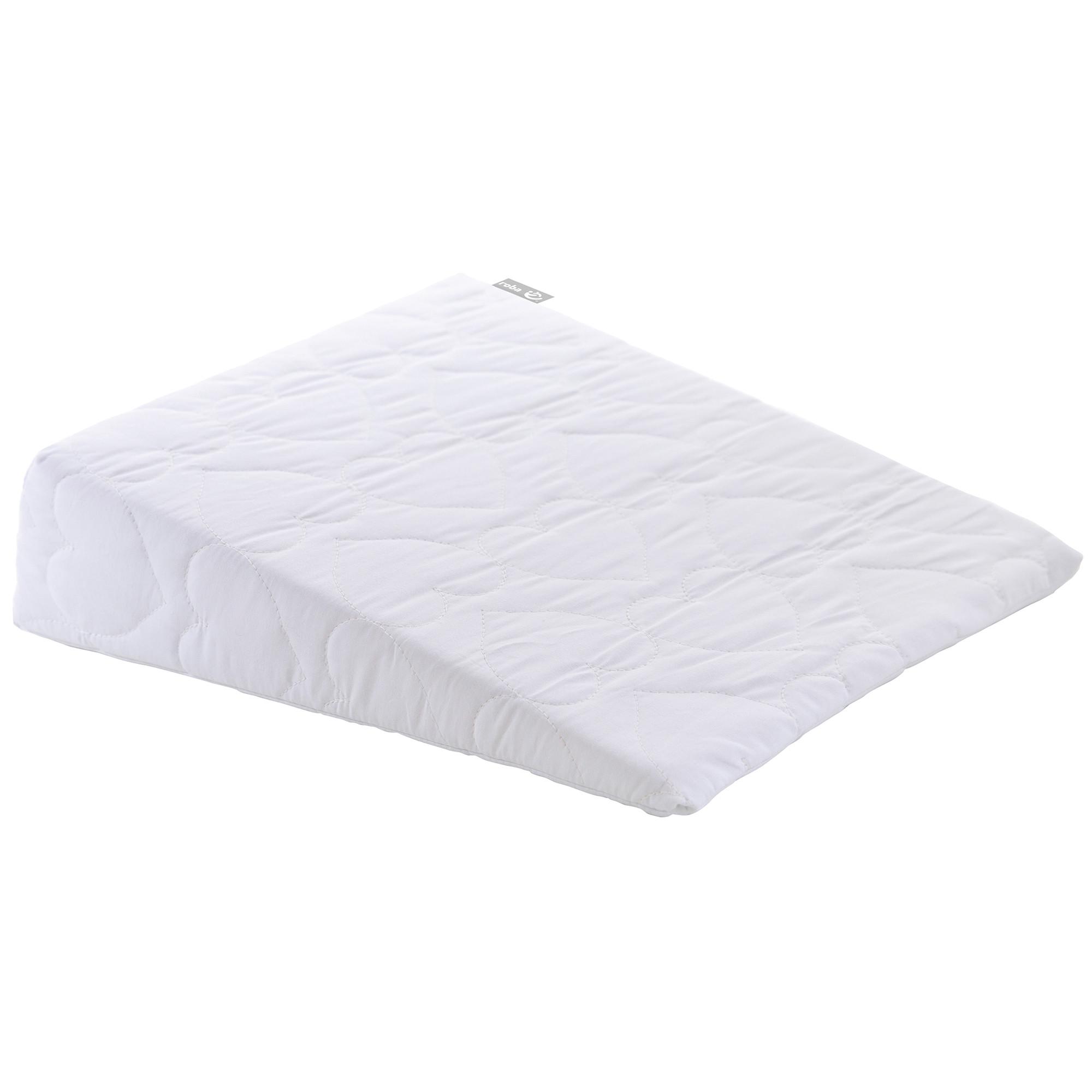 KEILKISSEN 30 x 35 cm - Höhe 85cm - Weiß, Textil (35/30cm) - Roba