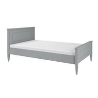BETT 120/200 Ines Grau - Grau, Holzwerkstoff (120/200cm) - Petits-meubles