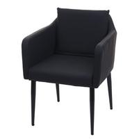 ESSZIMMERSTUHL Schwarz - Schwarz, Textil (60/86/65cm) - MCW