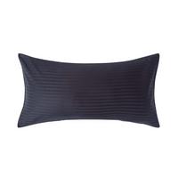 KISSENBEZUG Damast, Ägyptische Baumwolle, Fadendichte 330 - Schwarz, Textil (50/90cm) - Homescapes
