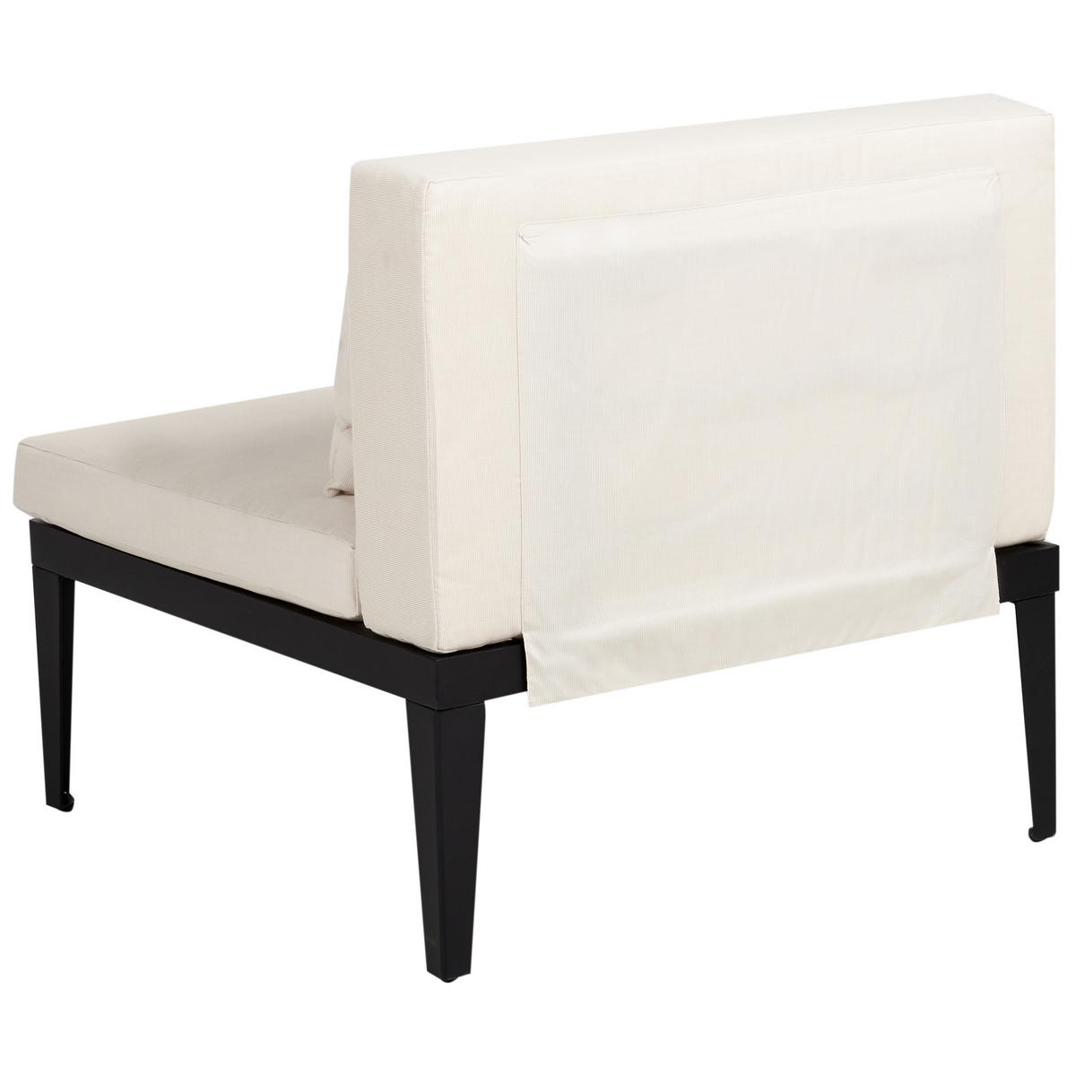 LOUNGE-SET 4-Sitzer Beige Bracciano - Hellbraun/Beige, Holz - Beliani