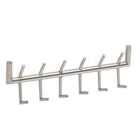 WANDGARDEROBE Metall Silber Modern 60x19x10 cm - Silberfarben, Metall (60/19/10cm) - KADIMA DESIGN
