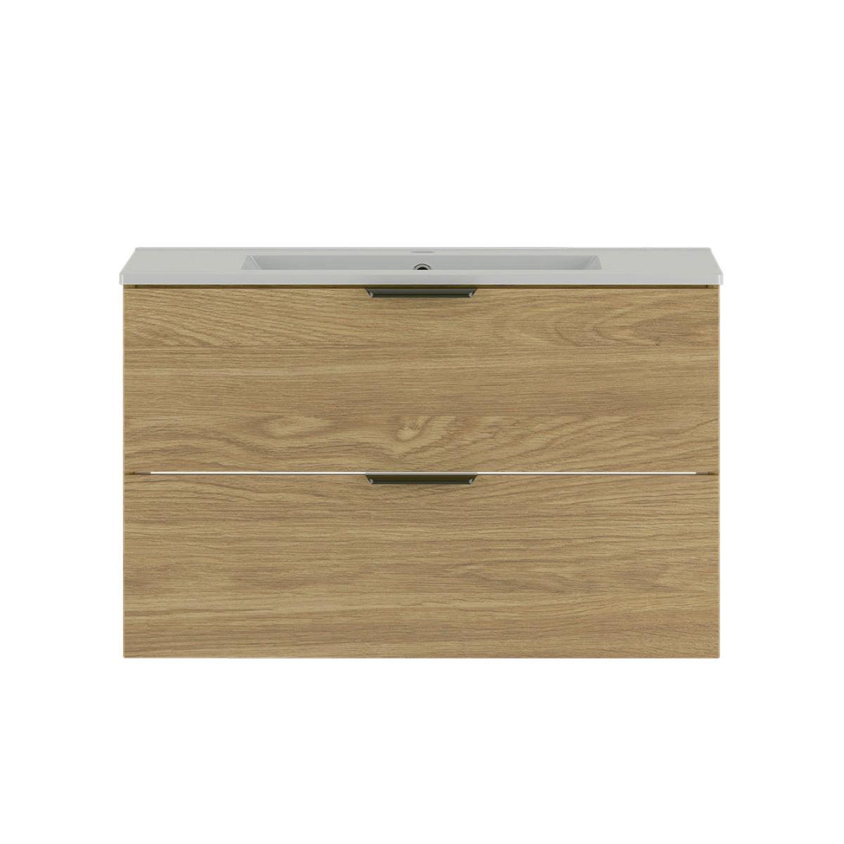 WASCHTISCH 80cm Astrid Holz - Braun, Holzwerkstoff (80/50/45.8cm) - Petits-meubles