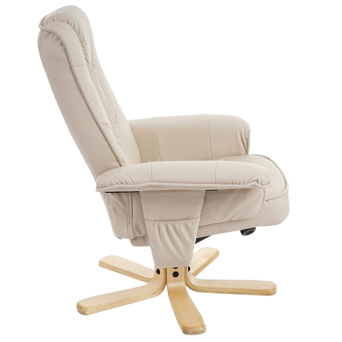 RELAXSESSEL Beige - Beige, Textil (80/100/70cm) - MCW