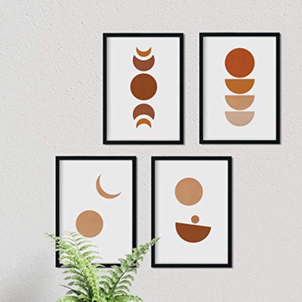POSTER Set mit 4 bunten MarokkoPostern, Paramo A3 Rahmenlos - Klar, Papier (29.7/3cm) - Nacnic