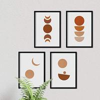 POSTER Set mit 4 bunten MarokkoPostern, Paramo A3 Rahmenlos - Klar, Papier (29.7/3cm) - Nacnic