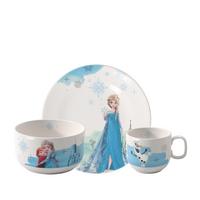 KINDERGESCHIRR-SET Disney Frozen bunt 3-tlg. - Multicolor, Keramik (13.3/23.2/26.6cm) - Villeroy & Boch