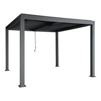 PERGOLA Anthrazit - Anthrazit, Metall (300/220/300cm) - MCW