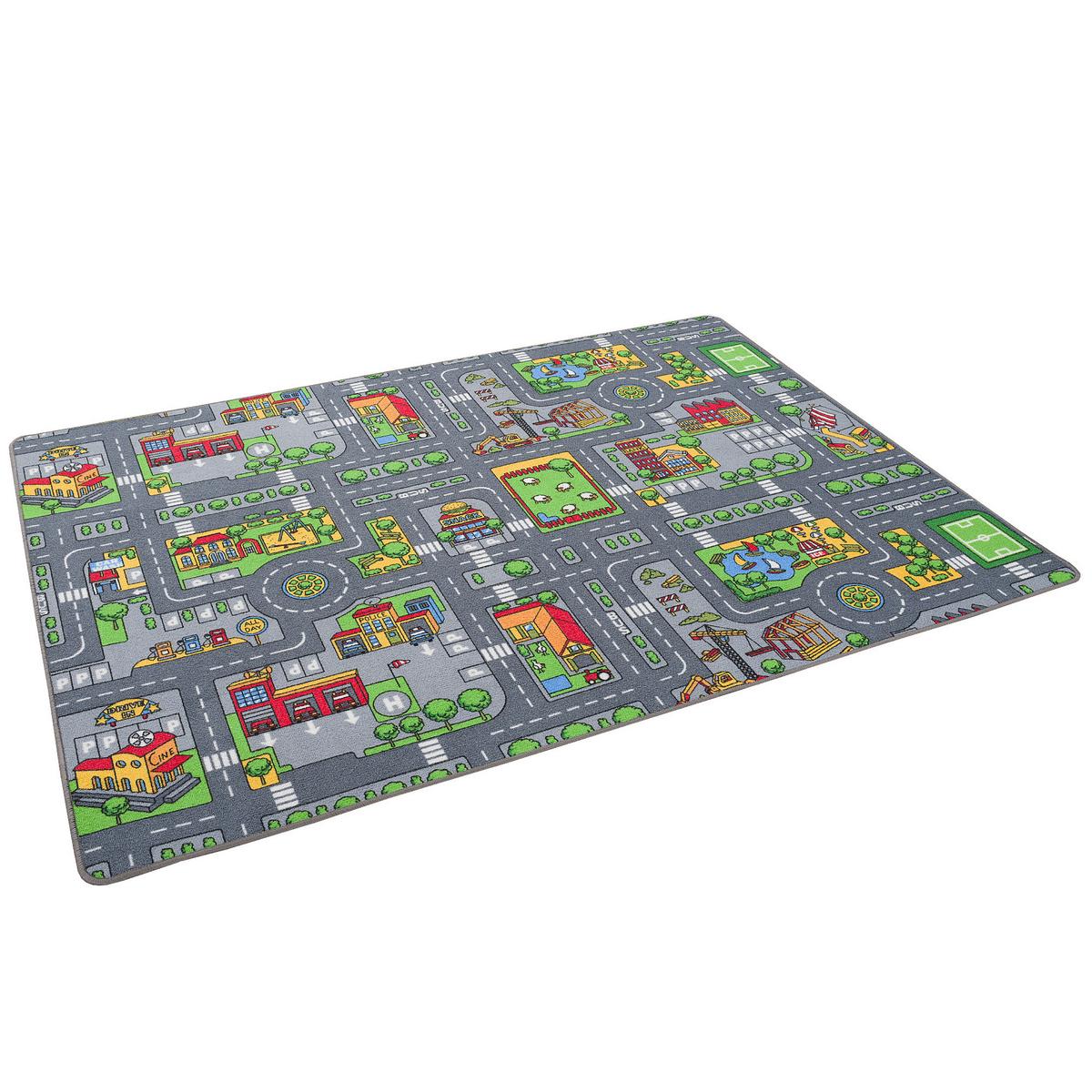 STRASSENTEPPICH BEIDSEITIG STRASSENLANDSCHAFTEN - Multicolor, Textil (100/165cm) - Snapstyle