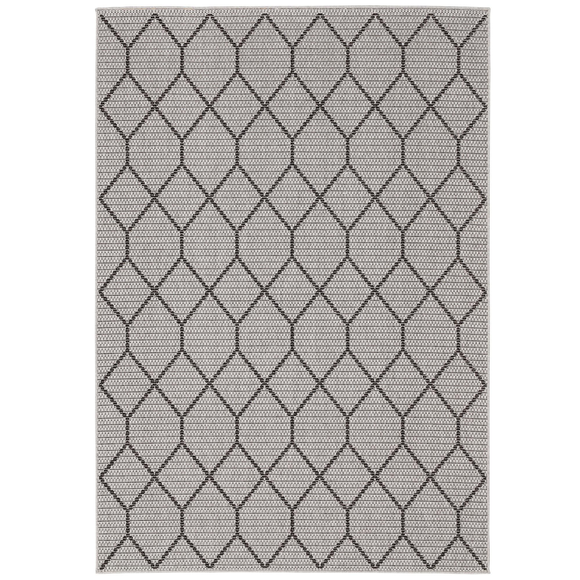 IN & OUTDOOR TEPPICH MARBELLA MODERN - Grau, Textil (80/150cm) - Pergamon
