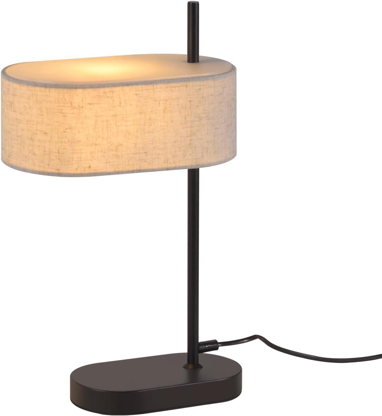 TISCHLEUCHTE Keldark 24.0/12.0/40.0 cm - Schwarz, Metall (40/24/12cm) - ZMH
