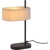 TISCHLAMPE Callum 32/15/45 cm - Schwarz, Metall (32/15/45cm) - ZMH