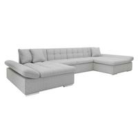 WOHNLANDSCHAFTEN Alia Premium - Grau, Holz/Textil (360/75/160cm) - MIRJAN24