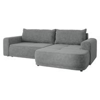 ECKSCHLAFSOFA Passo, Seite: Rechts - Schwarz/Grau, Holz/Kunststoff (265/166cm) - MIRJAN24