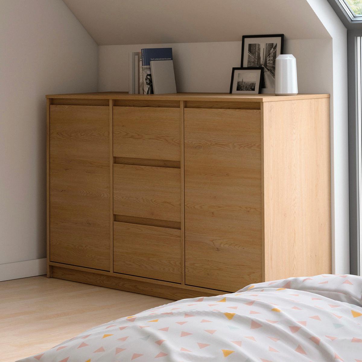 SIDEBOARD Beck Holz - Braun, Holzwerkstoff (138/86.7/39.8cm) - Petits-meubles
