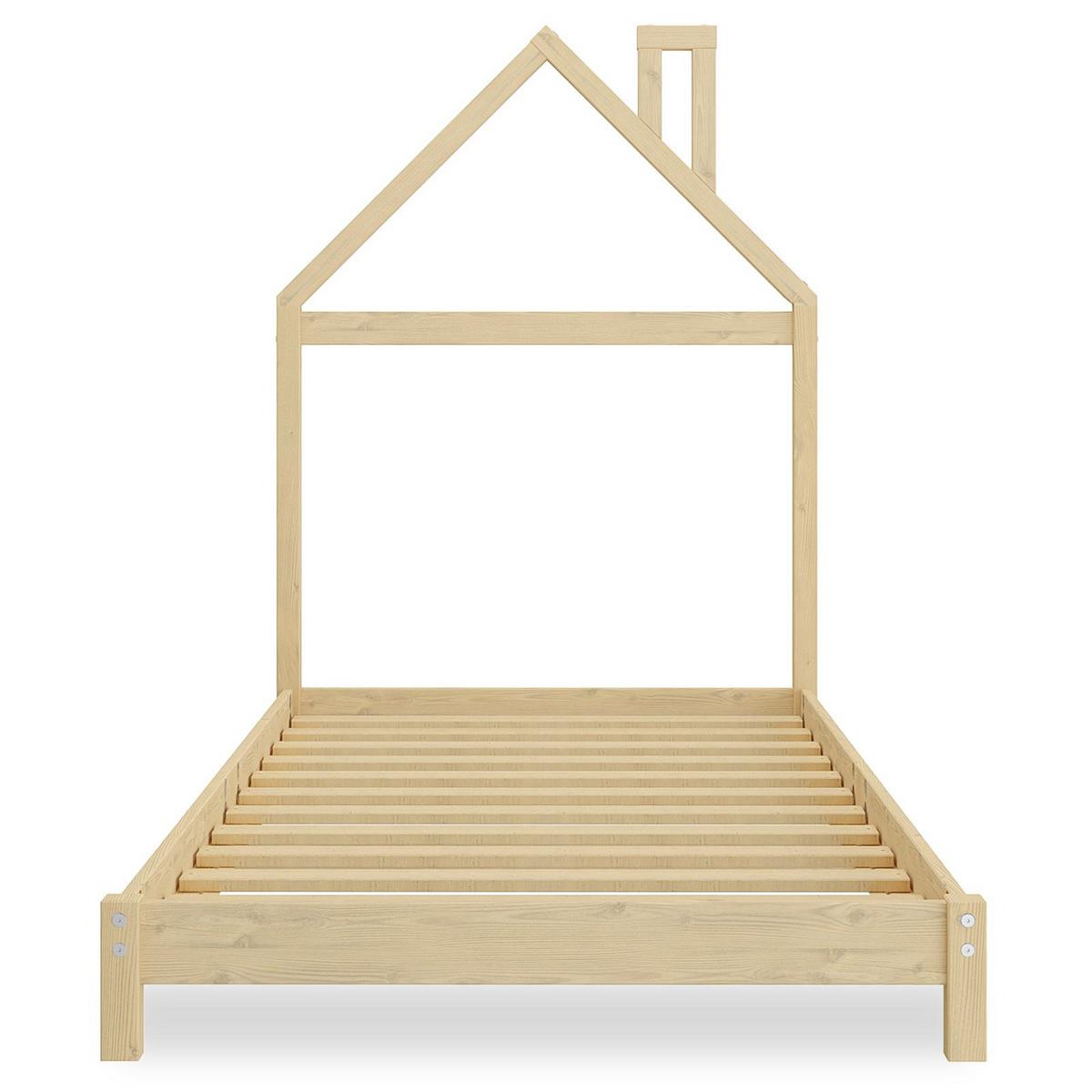 KINDERBETT LIZ 90x200 cm natur - Naturfarben, Holz (90/200cm) - IDIMEX