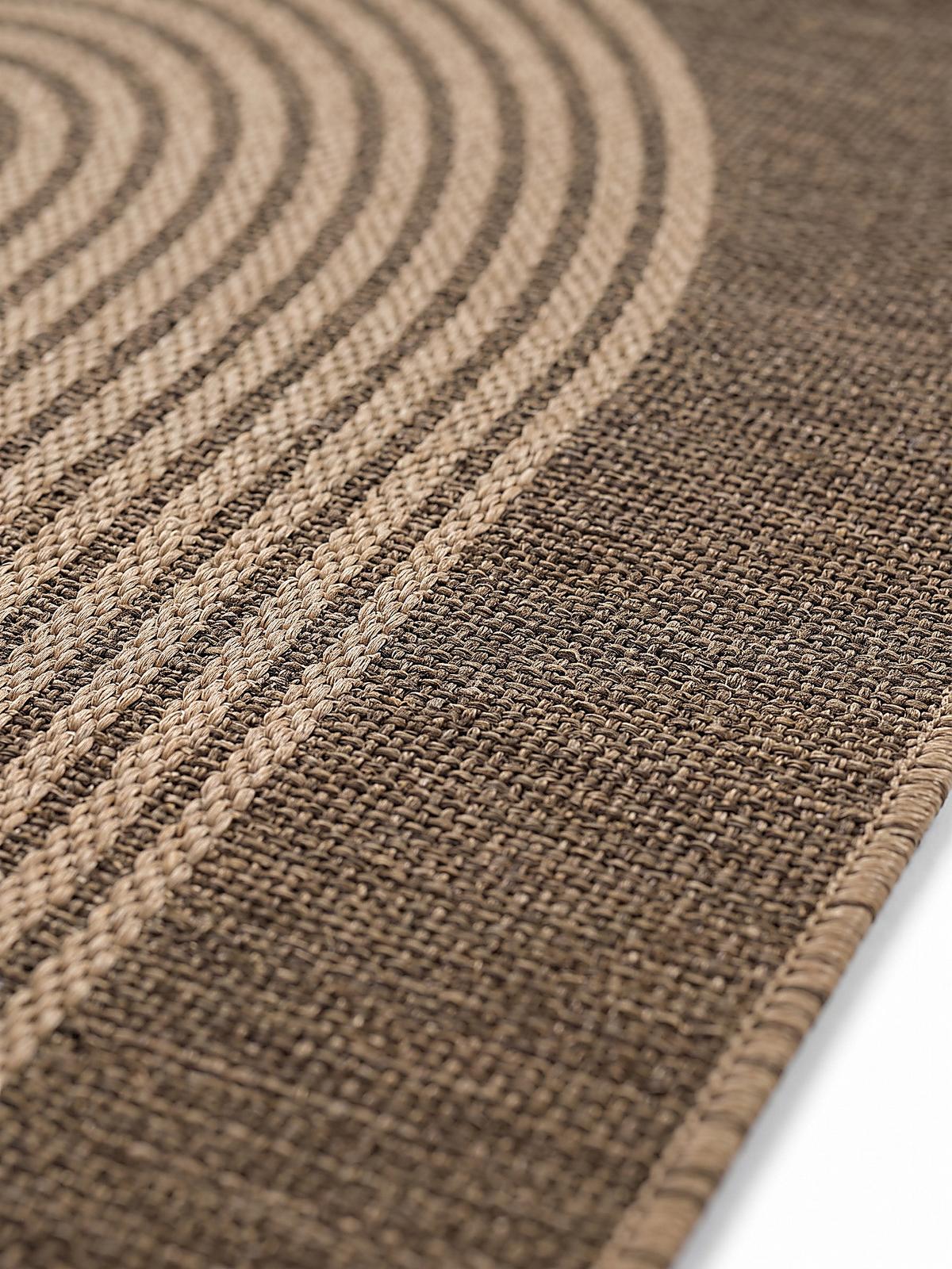 TEPPICHLÄUFER Geometrisch CORDEV Polypropylen Natur 80 x 150 cm - Beige, Textil (80/150cm) - KADIMA DESIGN