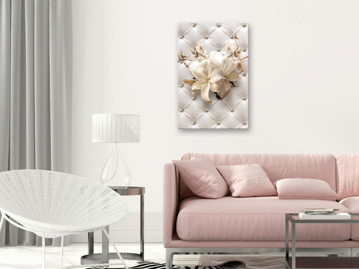 KUNSTDRUCK Beige 80/120 cm - Beige, Textil (80/120cm) - KUNSTLOFT