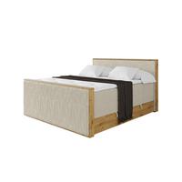 BOXSPRINGBETT LOLLI9 -Z-KING 120x200 - H3/H4 Creme - Beige, Holzwerkstoff (120/200cm) - ALTDECOR