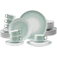KOMBISERVICE Sento Home Aura mint 30-tlg. - Mintgrün, Keramik (2/2/2cm) - Seltmann Weiden