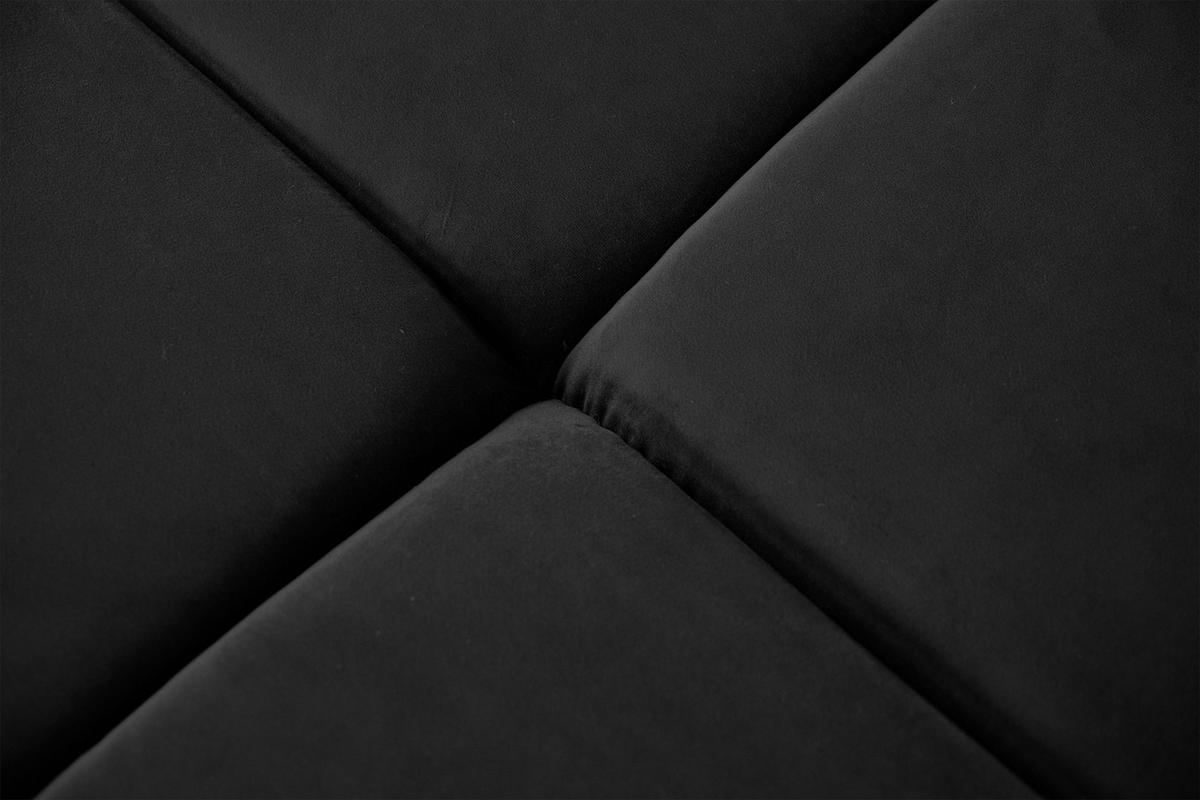 ECKSOFA MIT MOTORISCHEM SITZVORZUG NEVADA Schwarz Velvet Relaxfunktion - Schwarz, Textil (319/215cm) - KAWOLA