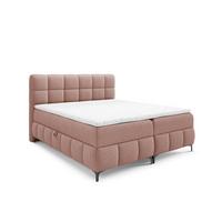 BOXBETT Sophie In Aragon - Rosa, Holzwerkstoff/Textil (200/200cm) - Fun Möbel