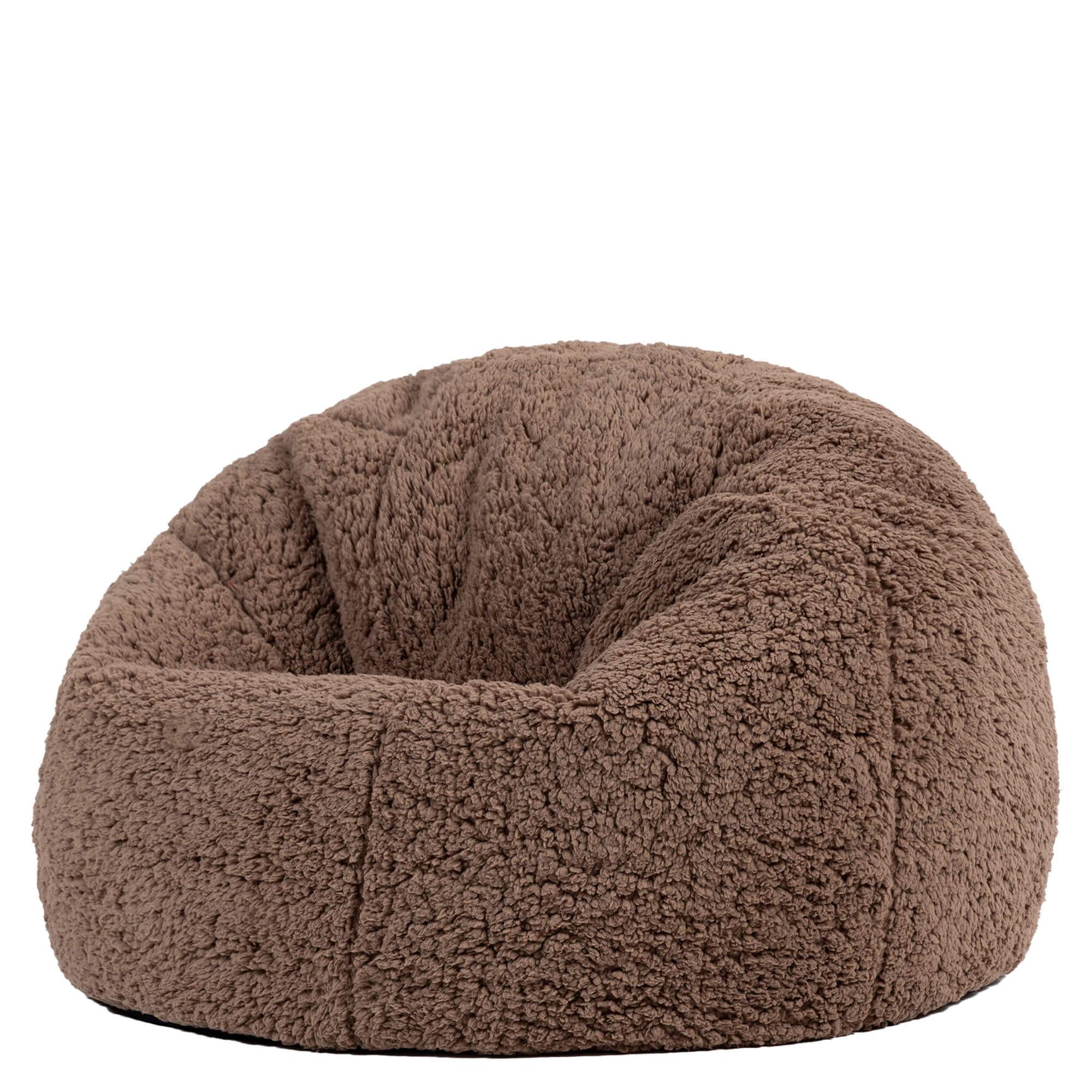 KINDERSITZSACK Kingston Fleece - Mokka, Textil (80/45/80cm) - icon