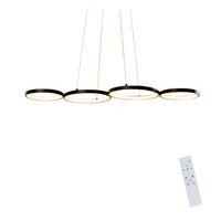 LED-HÄNGELEUCHTE Stralhain 88/18/150 cm - Schwarz, Metall (88/18/150cm) - ZMH