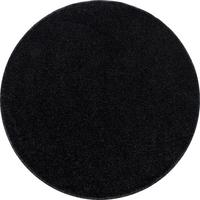 TEPPICH Kurzflor MAIN in Anthrazit, einfarbig, Ø 200 cm - Anthrazit, Textil (200/200cm) - KADIMA DESIGN