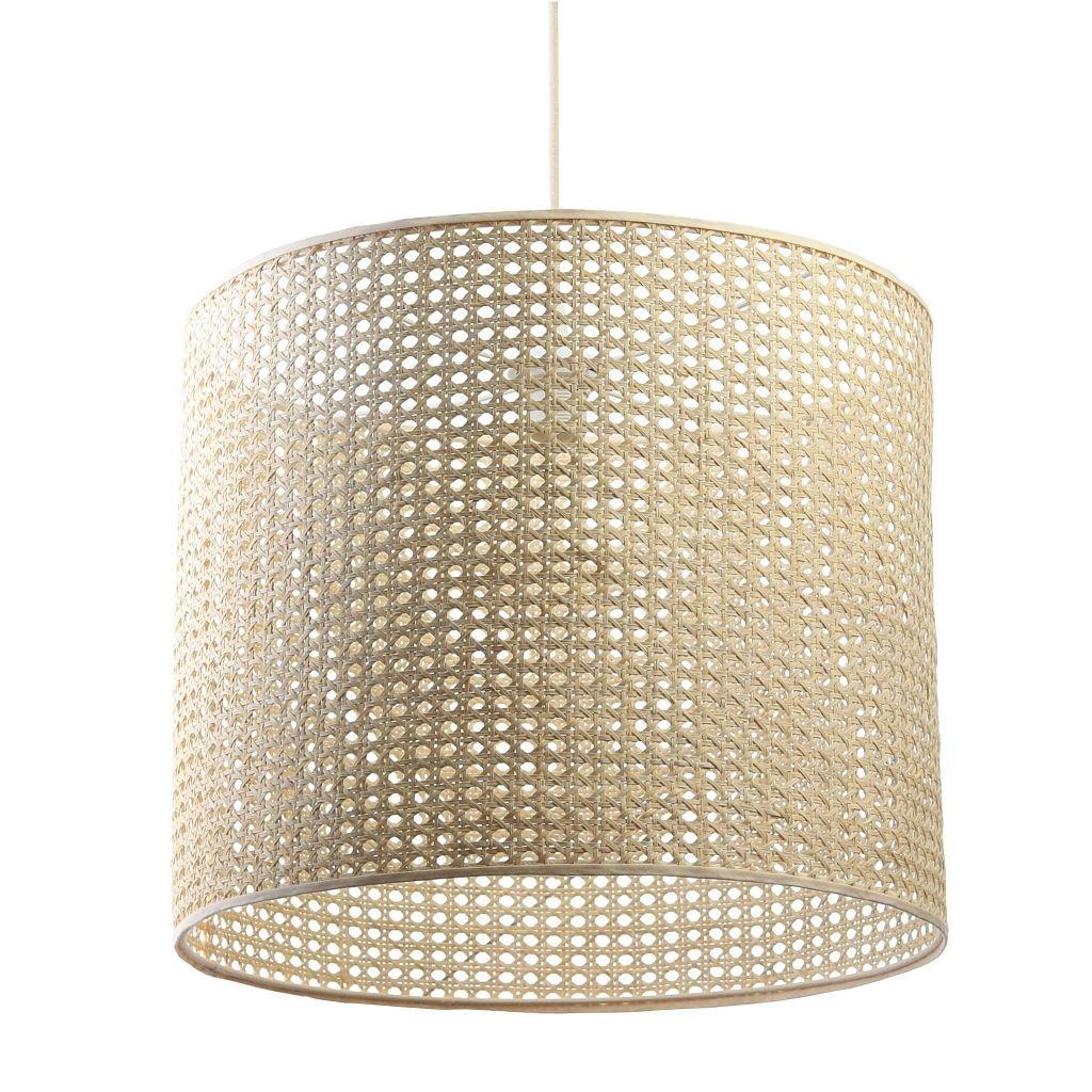 HÄNGELEUCHTE Beige 50/43 cm - Beige, Kunststoff (50/1/43cm) - ONZENO