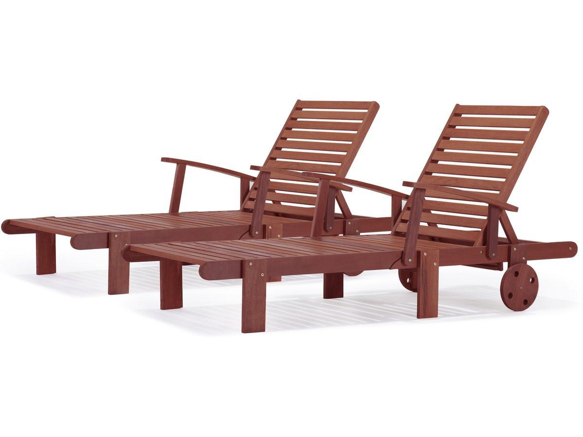 SONNENLIEGE tokyo Braun - Braun, Metall (74/80/193cm) - Habitat Garten